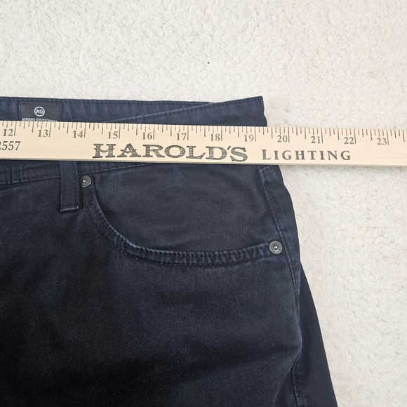 AG Adriano Goldschmied The Protege Straight Leg Navy Blue Pants 38x34 - Picture 4 of 11